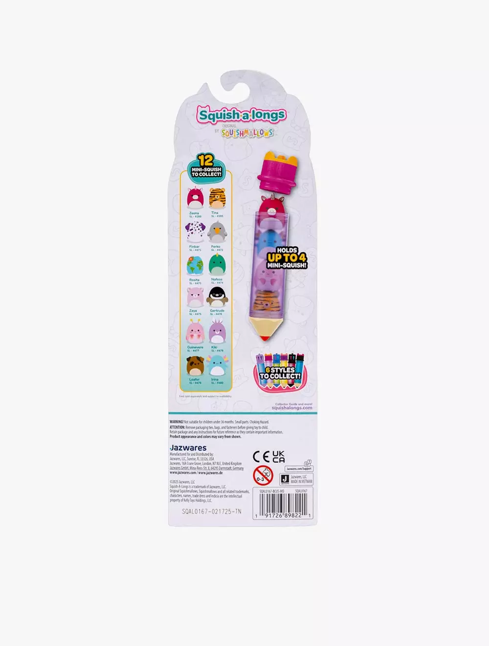 Squish A Longs Scribblers Pack Assortment - SQLSQAL0147