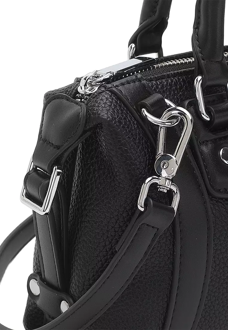 Women's Top Handle Bag / Sling Bag / Crossbody Bag / Shoulder Bag - Black