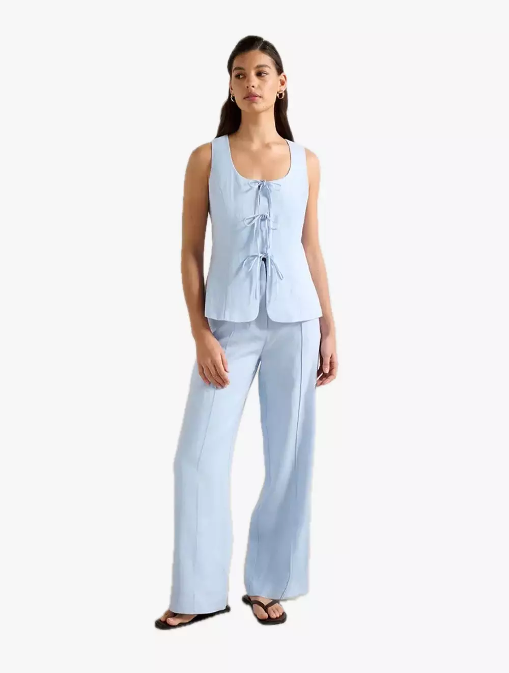 Posey Linen Wide Leg Pant