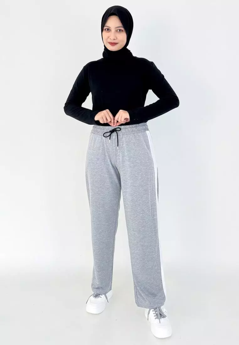 Yura Sweatpants (Celana Panjang Training Olahraga) Abu-Abu