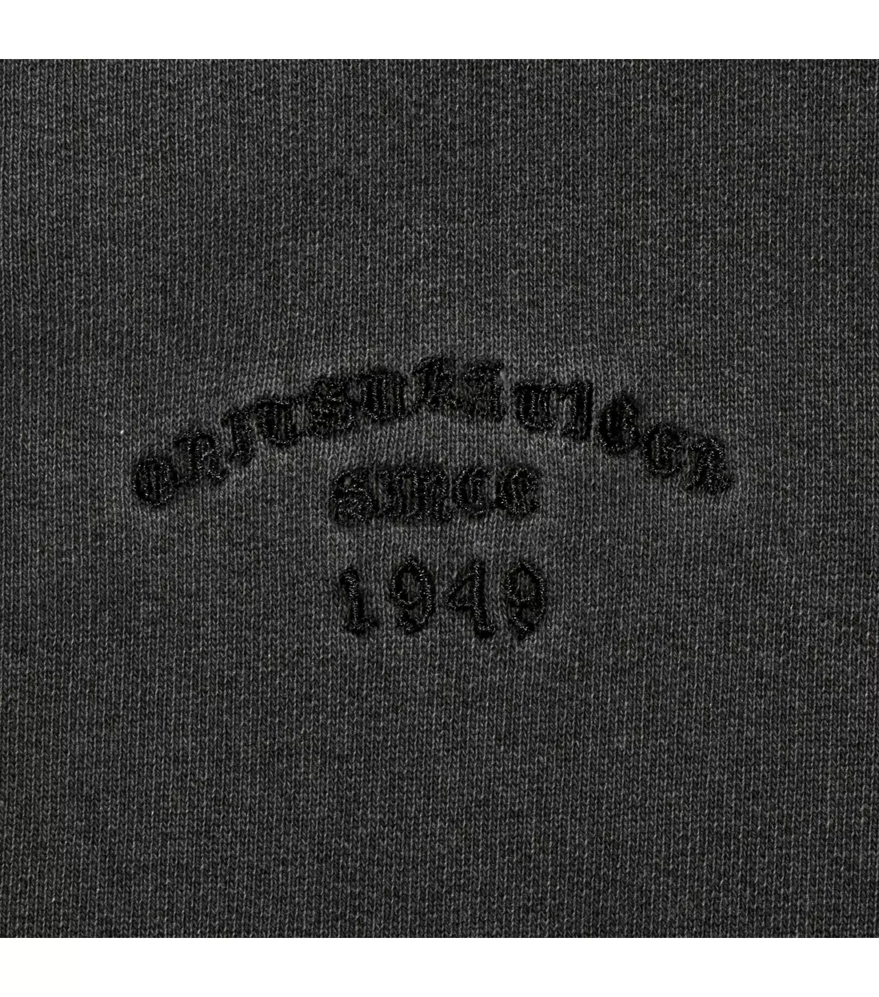 WASHED ZIP UP HOODIE