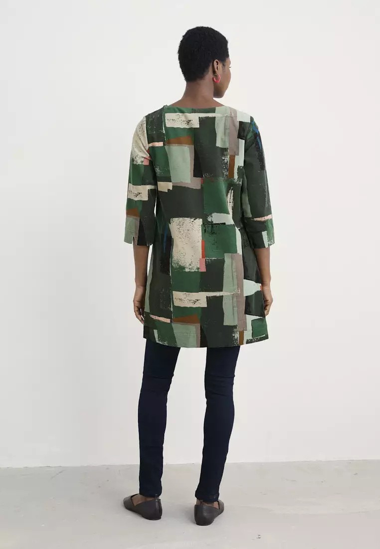 Seasalt Cornwall Green Port Gaverne Tunic