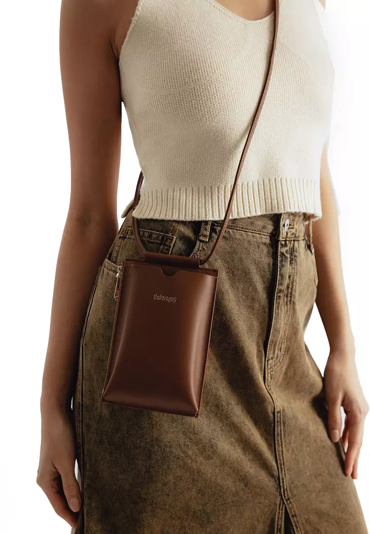 Strap Phone Pouch - Grey Khaki