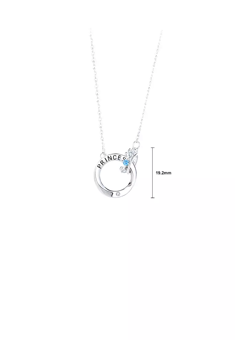 Buy Glamorousky 925 Sterling Silver Simple and Fashion Crown