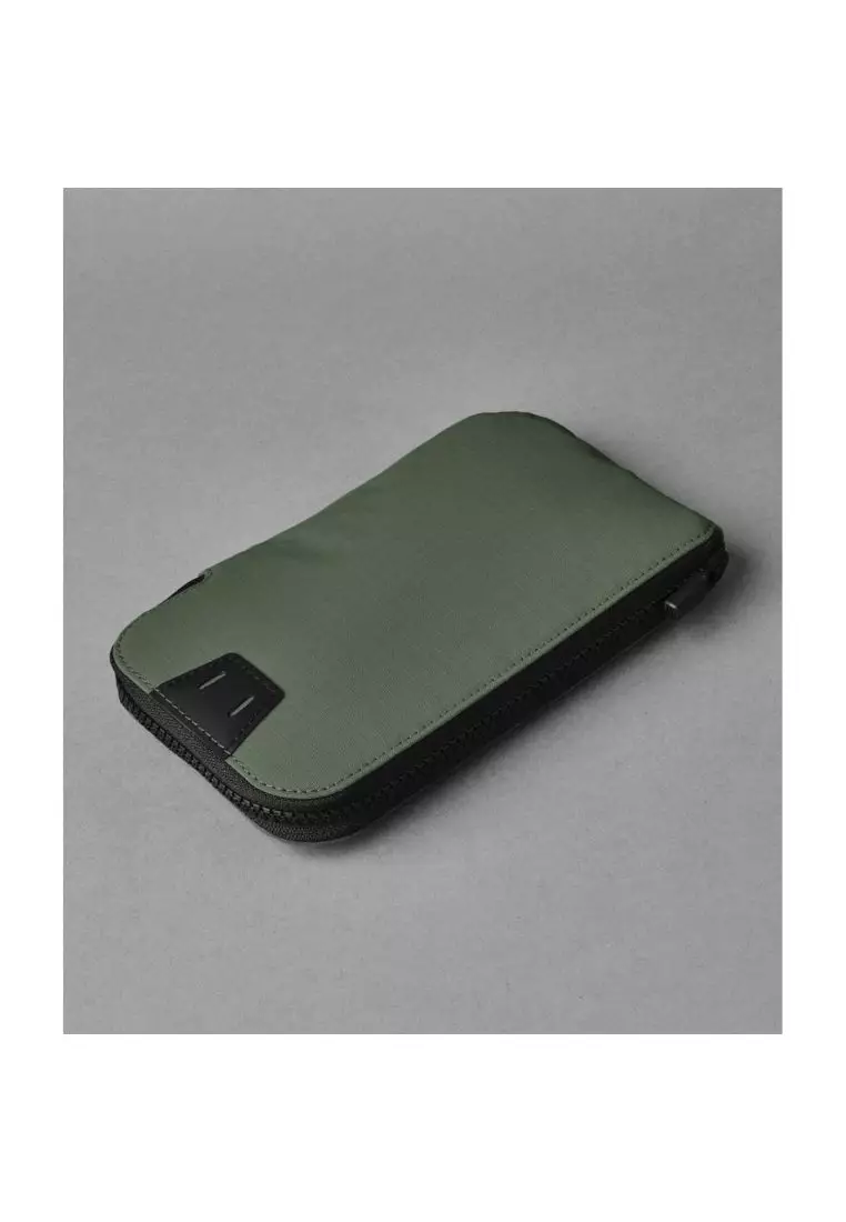 Alpaka Zip Travel Wallet Axoflux 210D (Green)