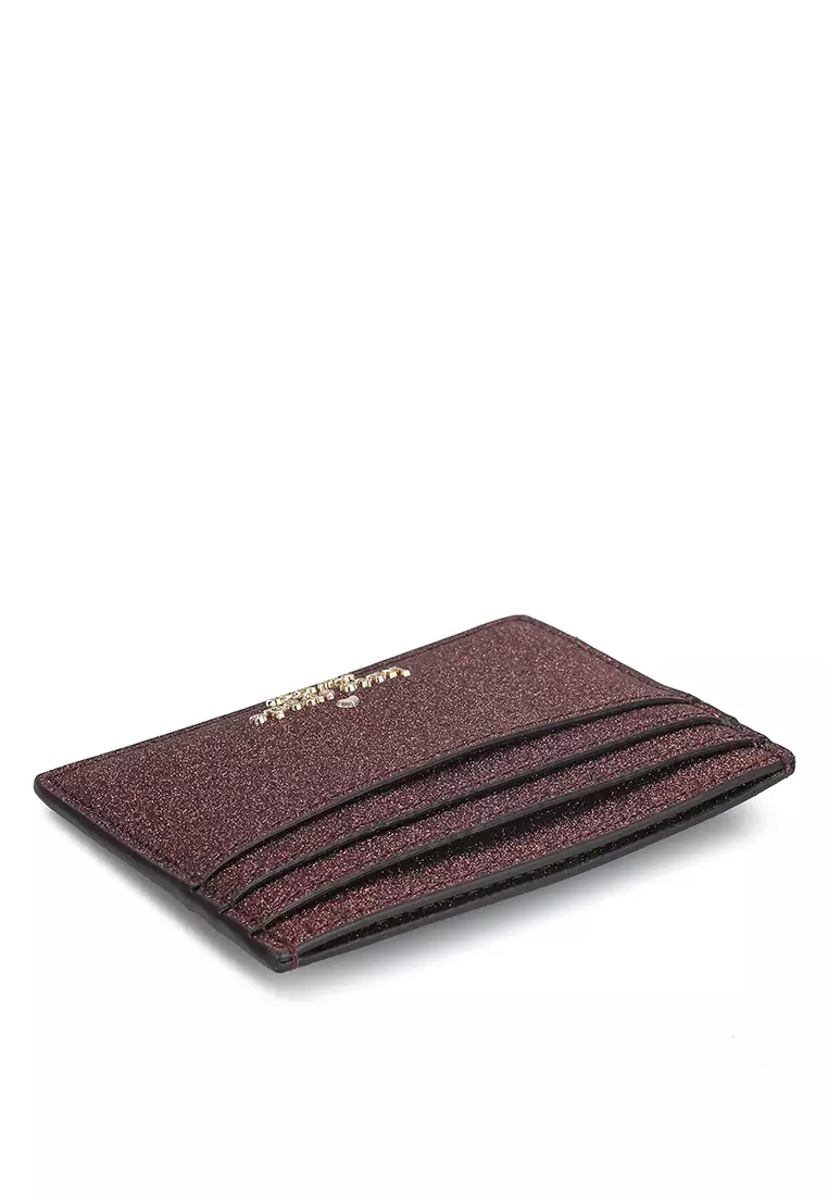 Shimmy Glitter Boxed Small Card Holder (hz)