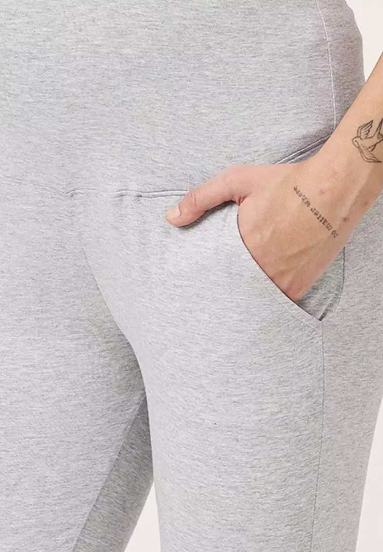 Comfy Maternity Leggings Grey