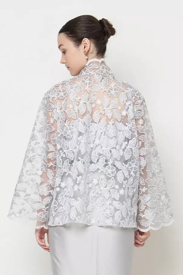 Zeela Outer Top in Baby Blue