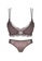 ZITIQUE grey Women's French Style Sexy No Steel Ring Push Up Padded Lingerie Set (Bra And Underwear)  - Dark Grey 31FFEUS41390BAGS_1