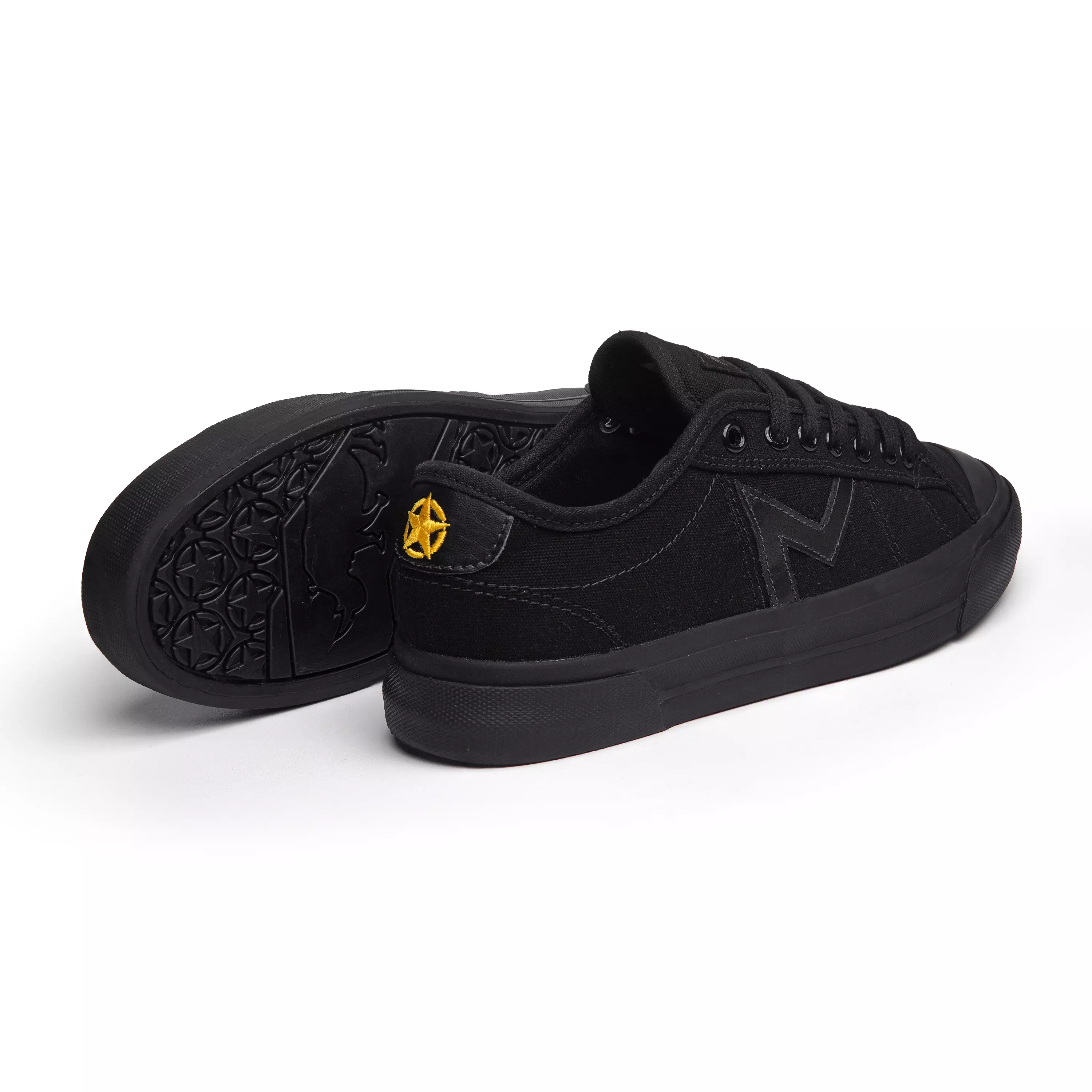 Prayer kids Kecot 02 OX All Black - Sepatu Sneakers Pria Wanita - Unisex
