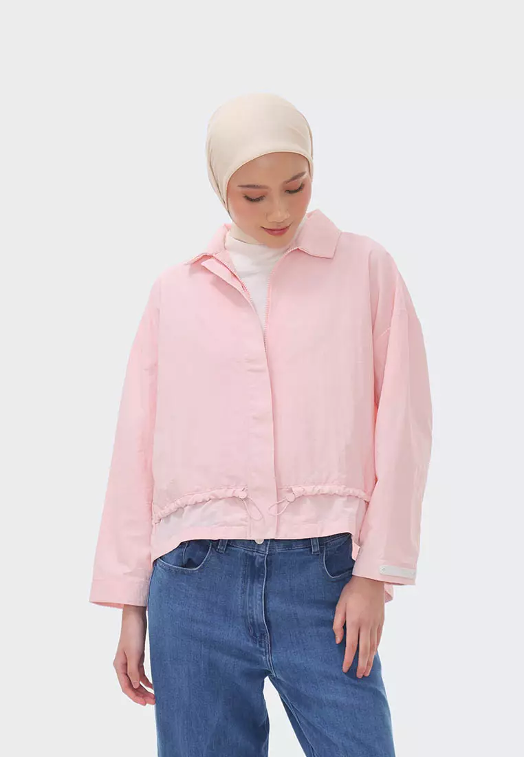 Ria Miranda Tender Pink Juhua Jacket