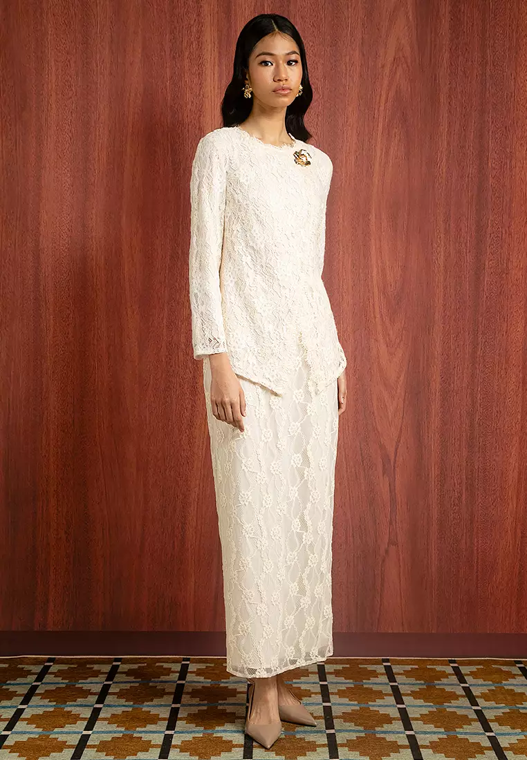 Buy Zalia CLARA KEBAYA SET Online | ZALORA Malaysia