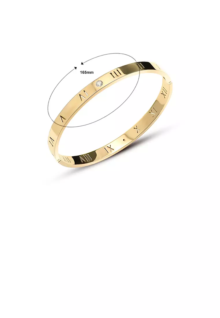 Roman 2025 numeral bangle