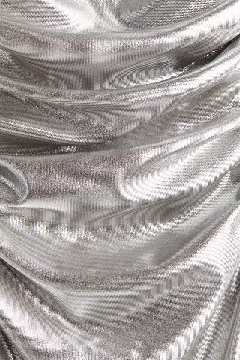 Buy H&M Shimmering metallic jersey dress 2026 Online | ZALORA Philippines
