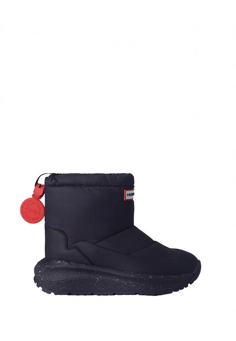 Hunter Men's Original Insulated Short Rubber Boots - Black, Size 8 US, Mid-Calf Waterproof Rain Boots