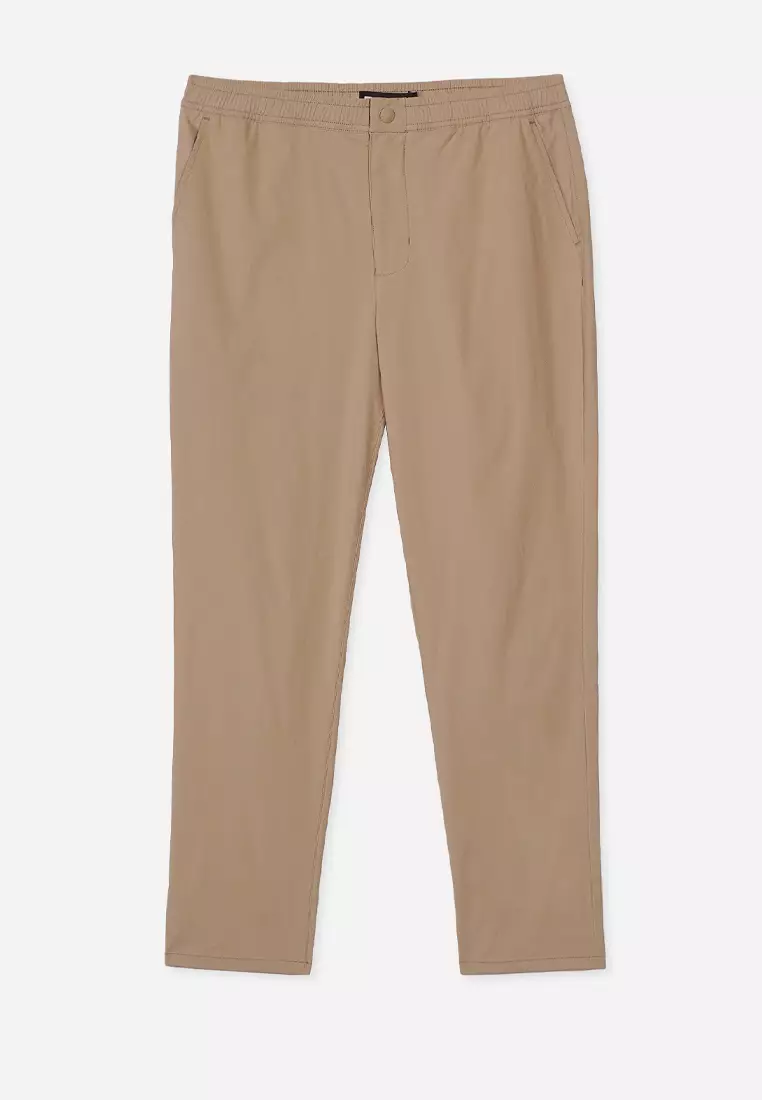 Slim Fit Staple Nylon Pants
