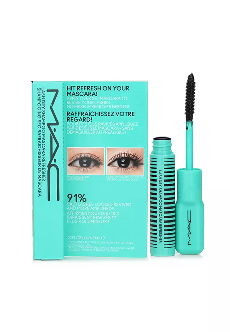 Mac - Lash Dry Shampoo Mascara Refresher - #Black 6.5ml/0.22oz
