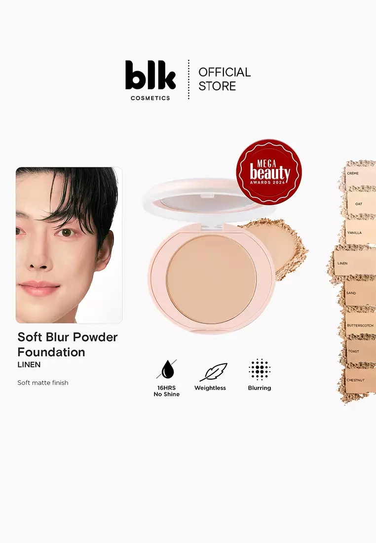 Discount on Blk Cosmetics  shoes - SKU: Blk Cosmetics Daydream Soft Blur Powder Foundation Linen