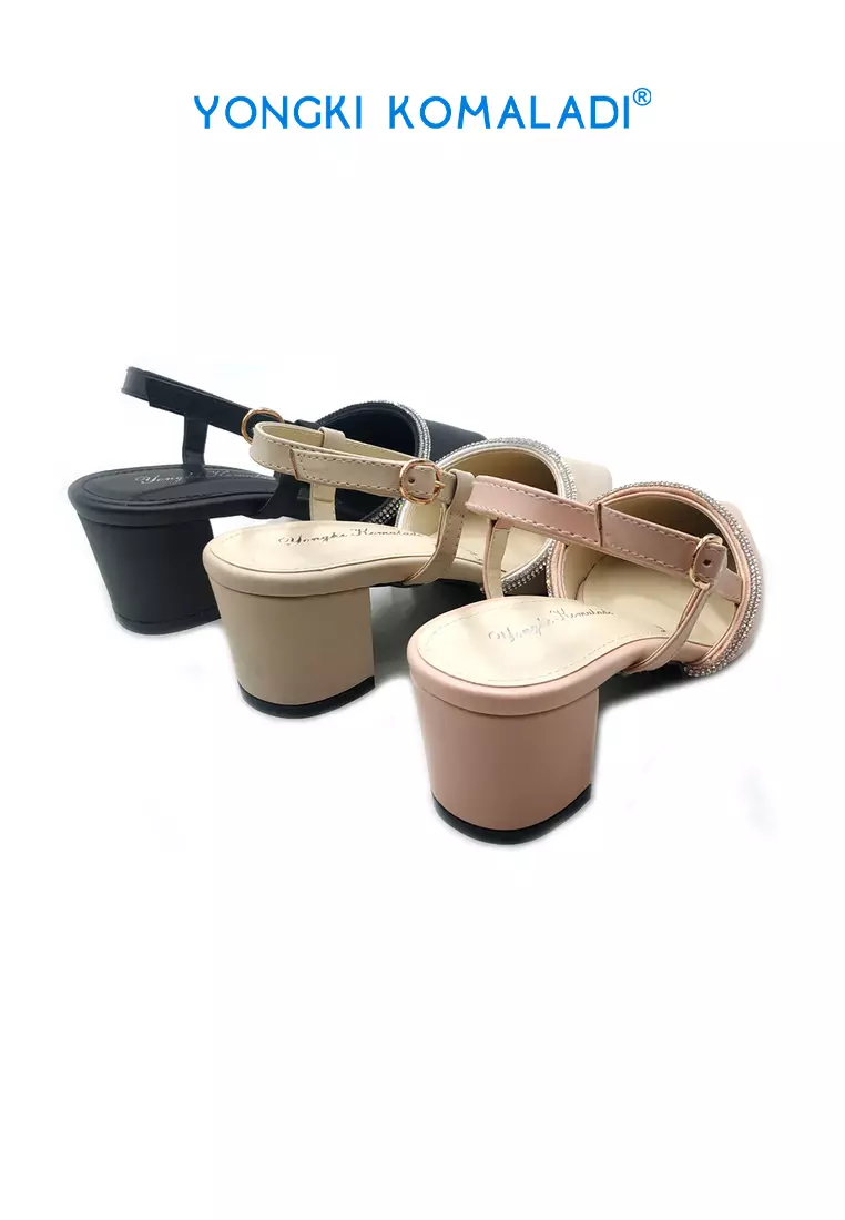 [ ORIGINAL ] BUSTONG HEELS YONGKI KOMALADI OL-YSL543-F21 KREM