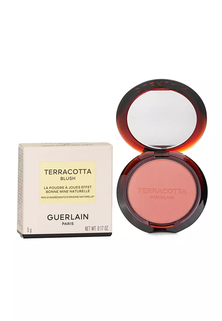 GUERLAIN - Terracotta Blush The Natural Healthy Glow Powder Blush - # 02 Corail Clair 5g/0.17oz