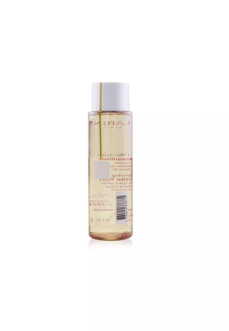 Clarins - Cleansing Micellar Water With Alpine Golden Gentian & Lemon Balm Extracts - Sensitive Skin 200Ml/6.7Oz