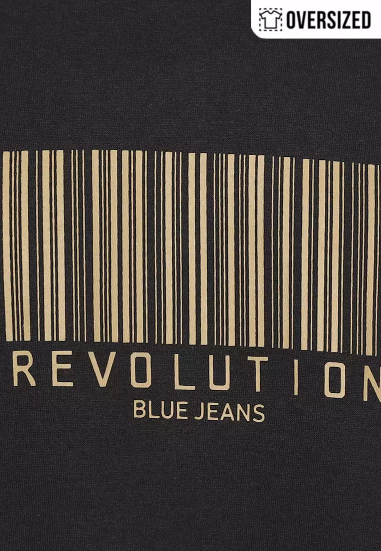 RBJ T-Shirt Cotton Oversized Pria 2079230101