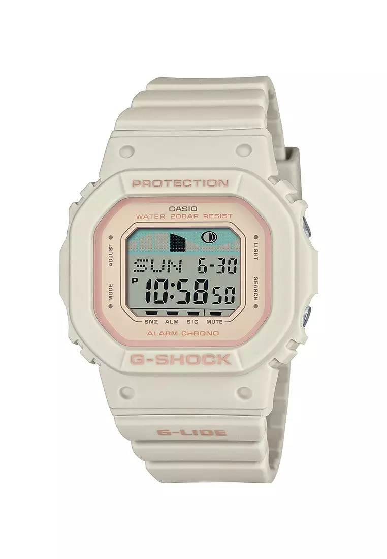 Jual G-Shock Casio G-SHOCK Jam Tangan Pria - Beige Pink - Resin - GLX ...