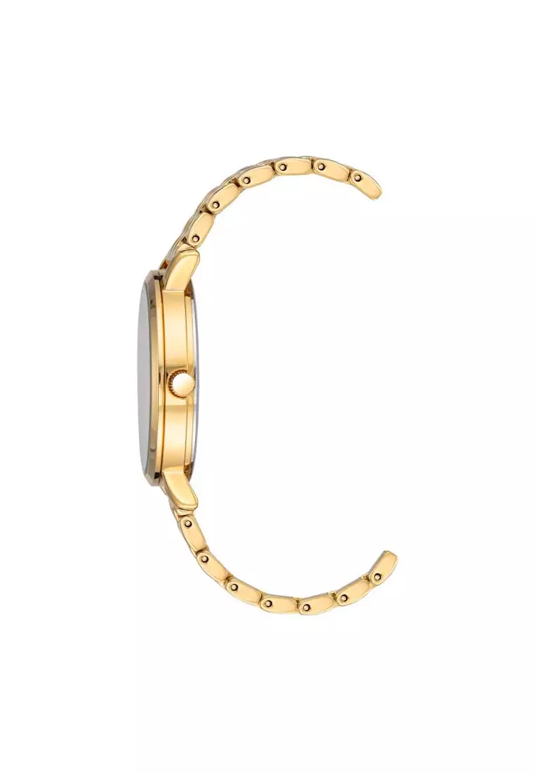 Gold Stainless Steel Bracelet Analog Watch AR-75/5835SVGPST