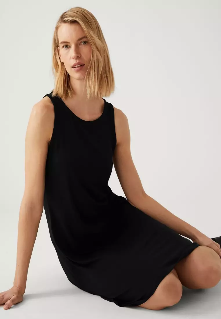 Marks and spencer black dress online