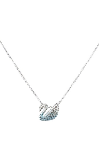 Buy Swarovski Iconic Swan Small Pendant Necklace Online Zalora Malaysia