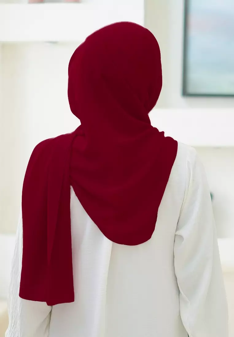 HIJAB INSTAN LATIFA - MAROON