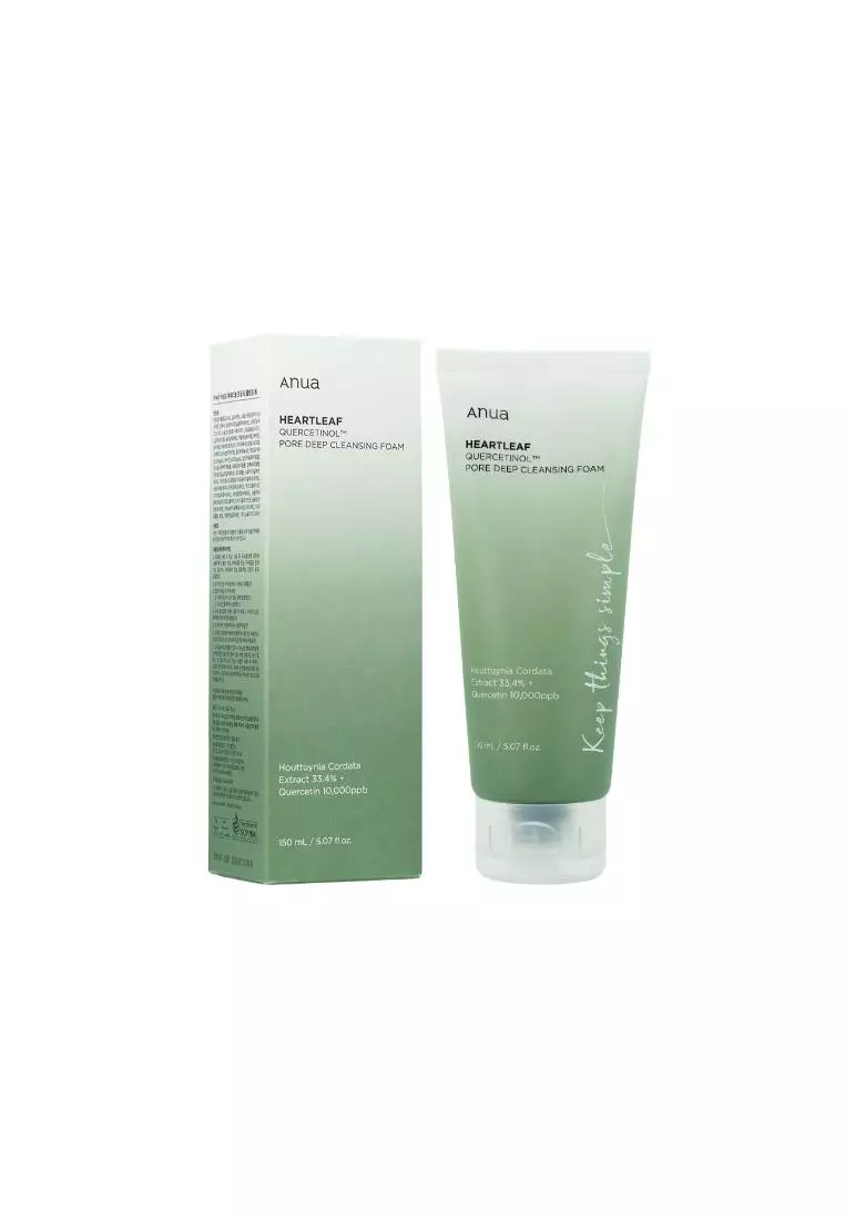 Anua Heartleaf Quercetinol ™ Pore Deep Cleansing Foam 150ml