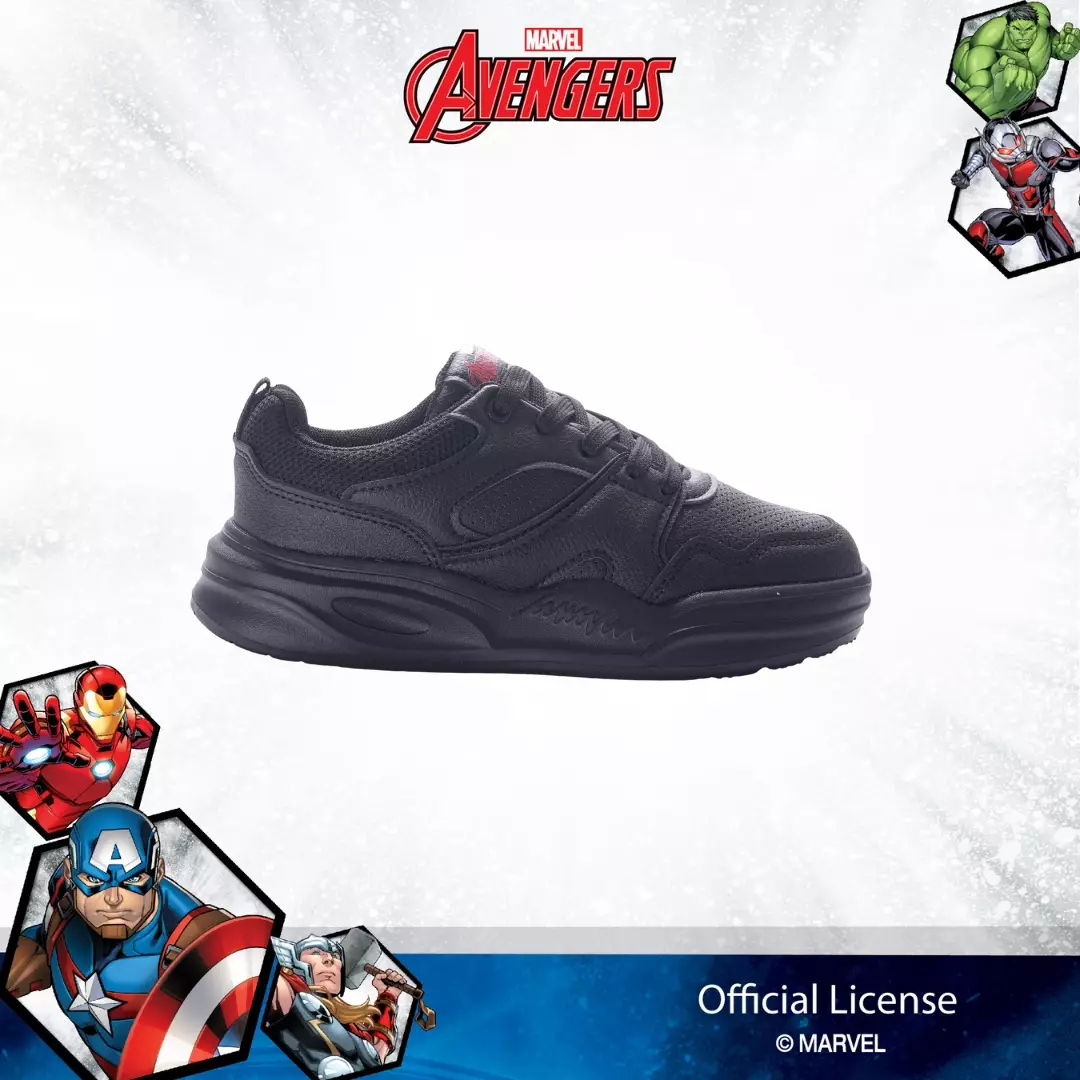 AVENGERS - SEPATU Sneakers ANAK LAKI TANGGUNG CH340407LT - HITAM