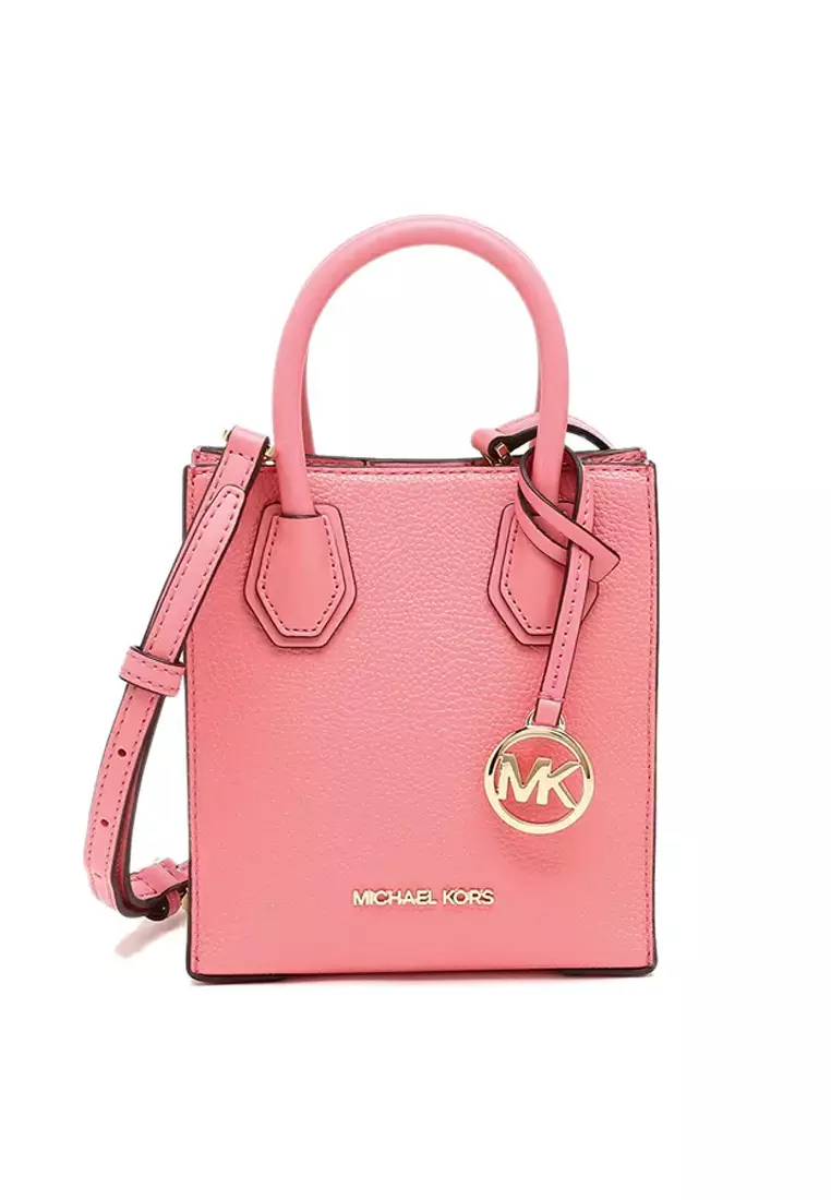 Michael Kors Bags | Michael Kors Dover Small Mini Half Moon Crossbody Bag Tea Rose | Color: Pink | Size: Os | Honesto9's Closet