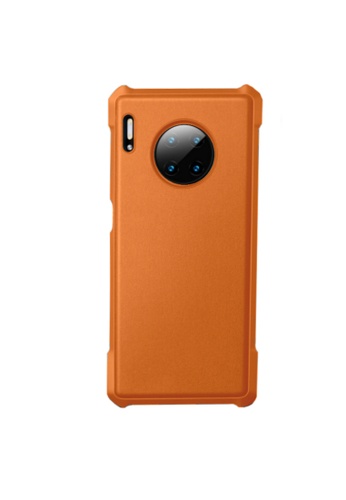 Shop Mobilehub Huawei Mate 30 Pro Xundd Leather Armor Back Case Orange Online On Zalora Philippines