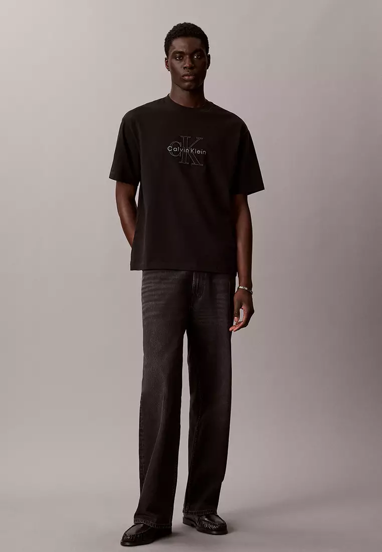 Relaxed Logo Appliqué T-Shirt - Calvin Klein Jeans