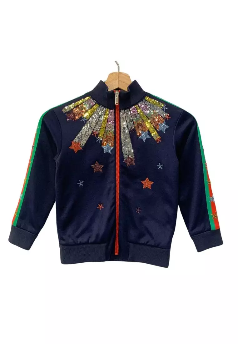 Gucci glitter jacket new arrivals