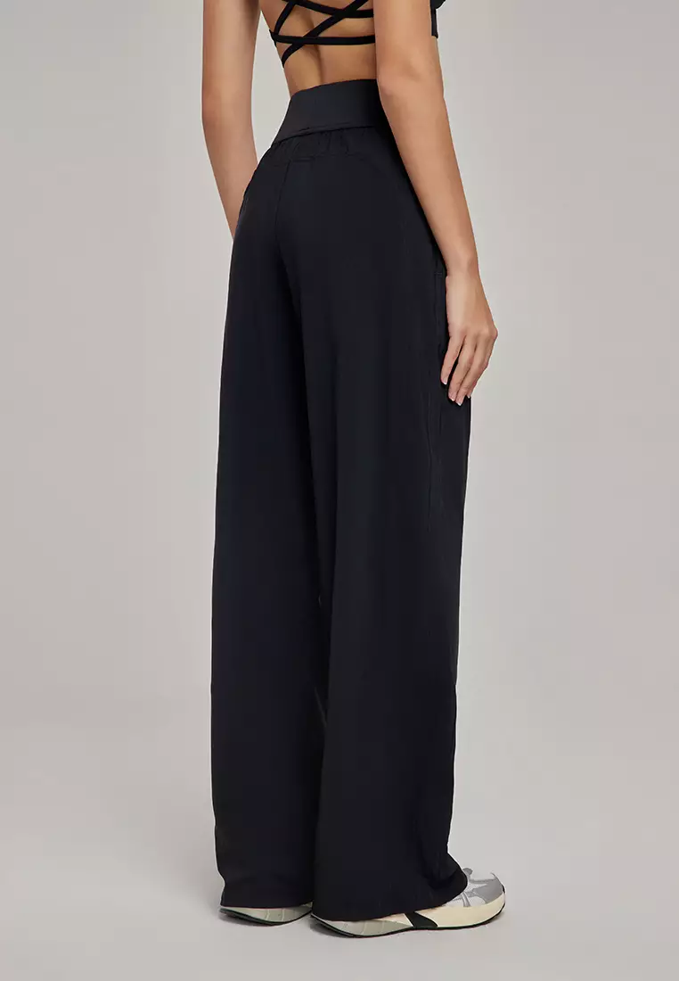 High Waist Yoga Wide-leg Trousers DSG115016