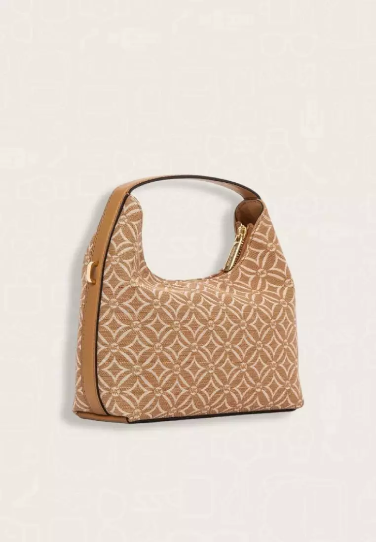 Michael Kors Ember Small Logo Jacquard Messenger Bag Deer