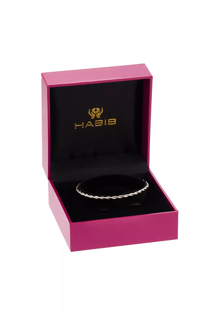 HABIB 925 Silver Bracelet BR1602 WS