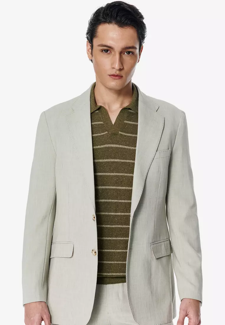 Buy SST&C Lake Green Leisure Casual Blazer Online ZALORA Malaysia