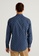 United Colors of Benetton blue Slim fit patterned shirt 7AF18AAF5461D1GS_3