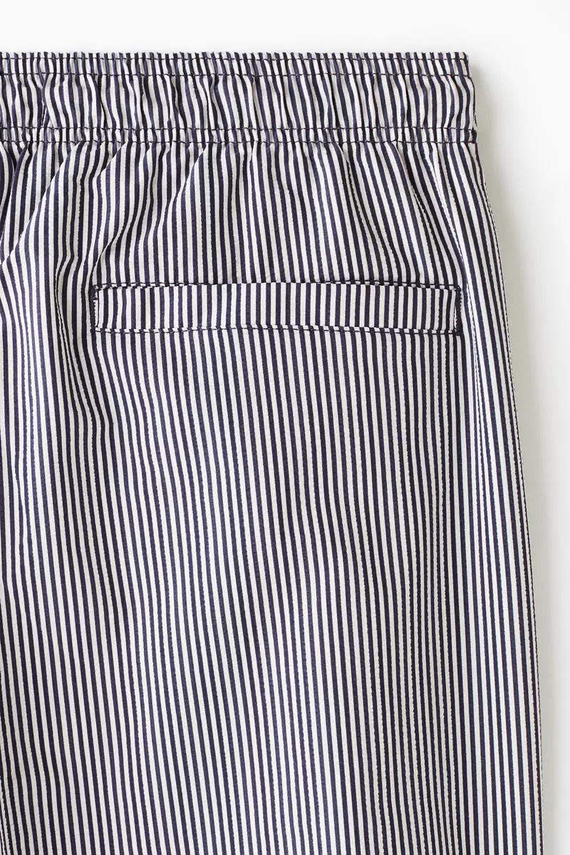 Seersucker swim shorts