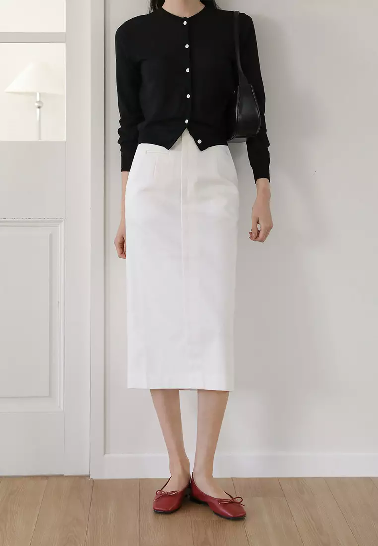 Ellisy Ribbon Flats (1cm) - Red