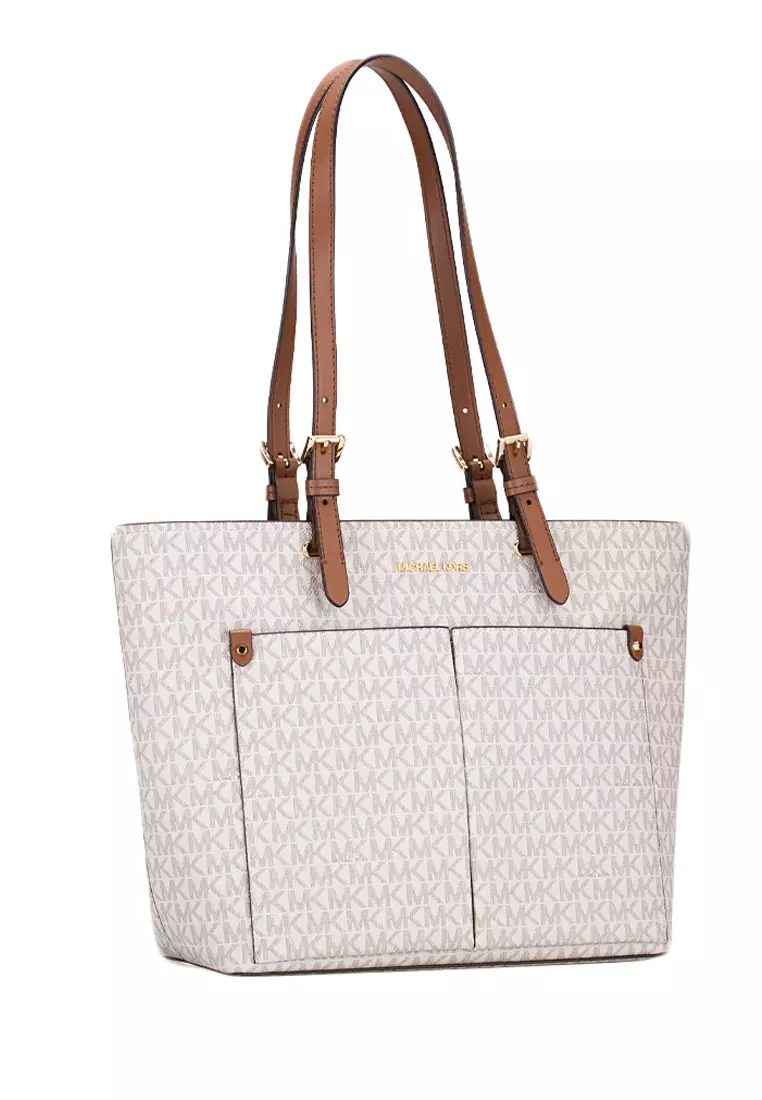 Michael kors jet set medium pocket tote