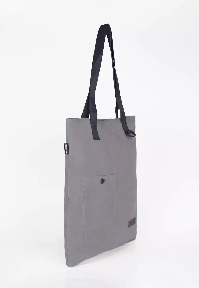 Tote Bag Wanita Tas Wanita Penutup Resleting Ummo Series Abu