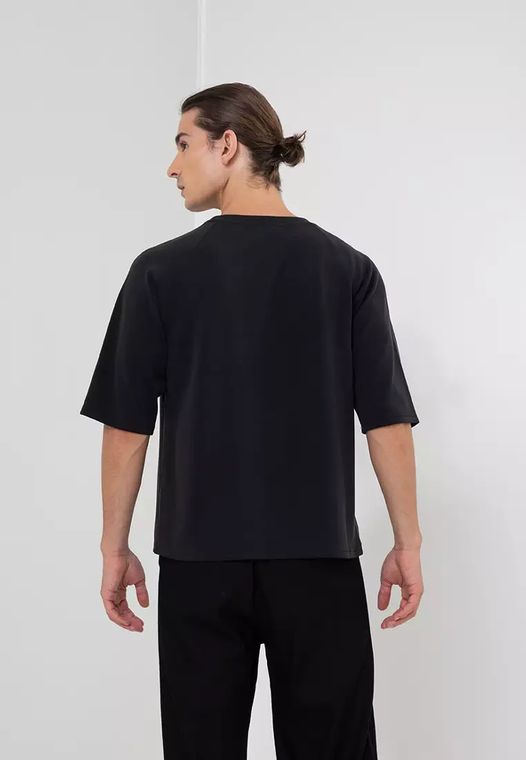 Buy Zalora Studios Oversized 3 4 Sleeve T Shirt 2024 Online