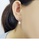 Glamorousky white 925 Sterling Silver Fashion Simple Geometric White Freshwater Pearl Stud Earrings 04339ACC9197AAGS_4