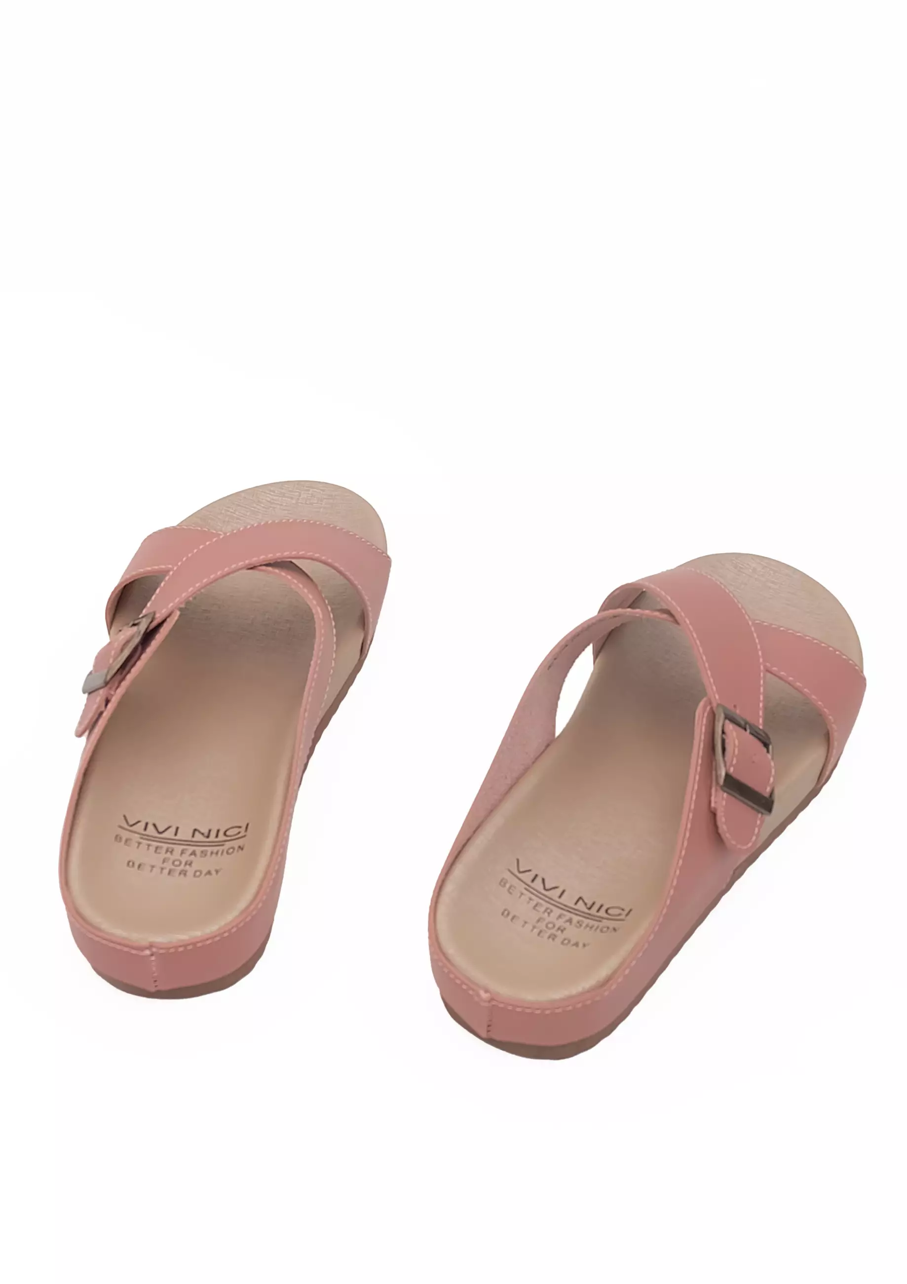 VIVI NICI - Kaiya Sandal Wanita Teplek Cherry