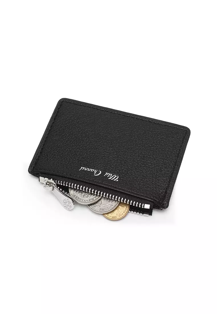 2 In 1 Long Purser with Coin Purse - Black